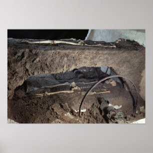 Póster Tumba de un jefe Gaulish