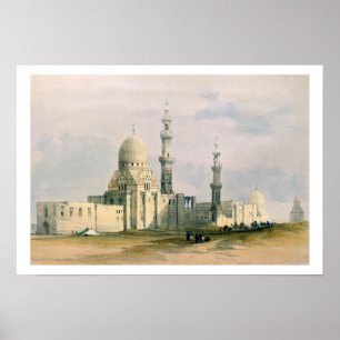 Póster Tumba del Sultán Qansuh Abu Sa'id, 1499, en el est