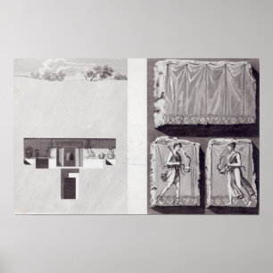 Póster Tumbas etruscas, c. 1780