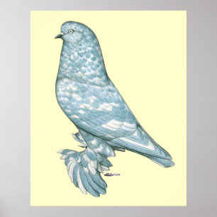 Póster Tumbler del Oeste de Inglaterra: Lavender Mottle