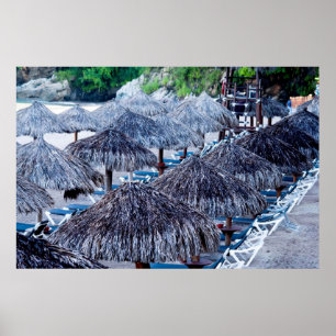 Póster Tumbonas Y Refugios