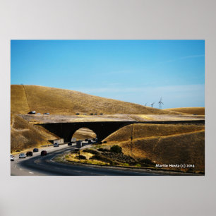 Póster Túnel a través