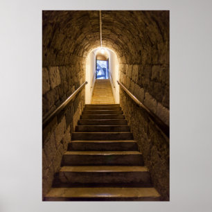 Póster Túnel a una antigua mina de sal