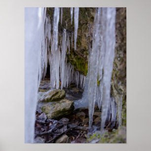 Póster Túnel Cueva De Hielo