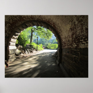 Póster túnel de Central Park