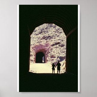 Póster Túnel de ferrocarril cerca del lago Mead - Nevada