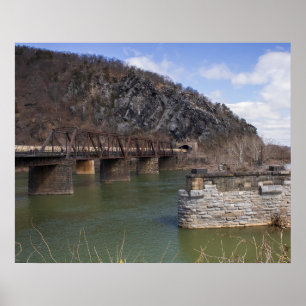 Póster Túnel de Harpers Ferry