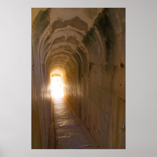 Póster Túnel de las ruinas de Didyma (Frente)