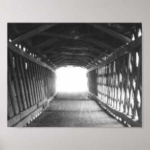 Póster Túnel de luz