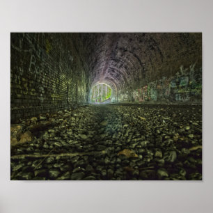 Póster Túnel de Moonville, Ohio