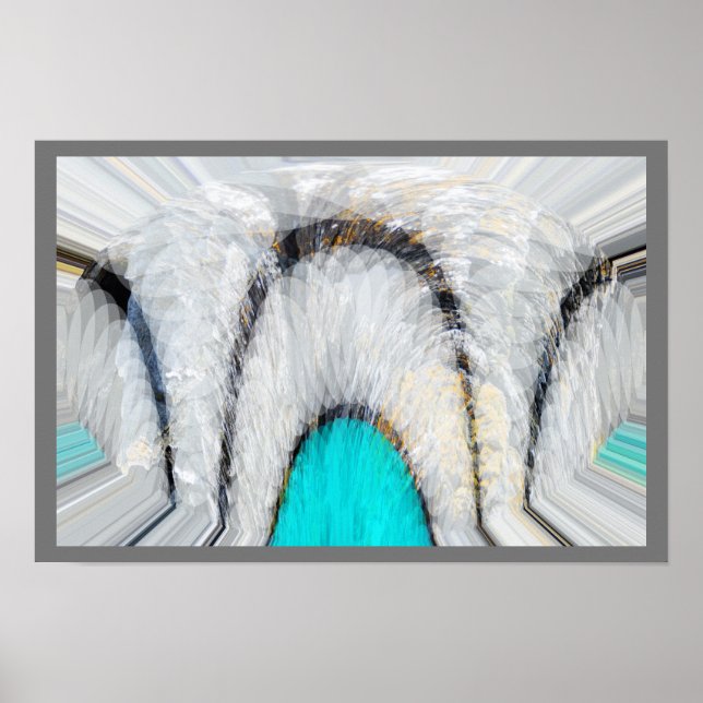 Póster Túnel del tiempo helado (Frente)