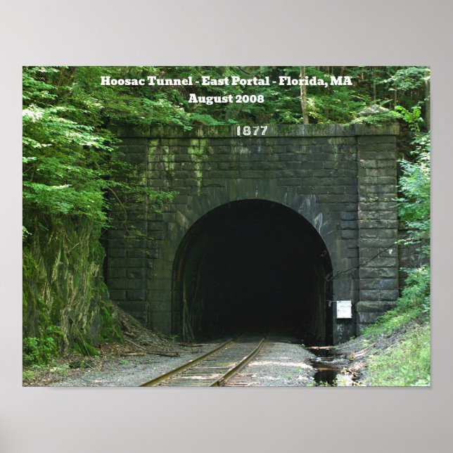 Póster Túnel Hoosac East Portal MAMÁES Florida (Frente)