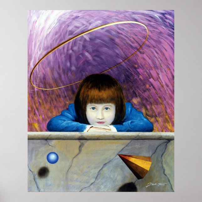 Póster Túnel rosa (Frente)