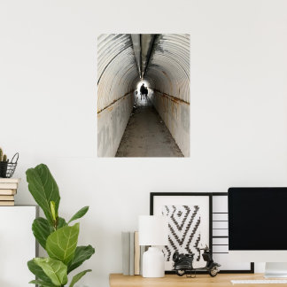Póster Túnel sucio