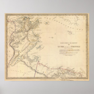 Póster Túnez, Trípoli