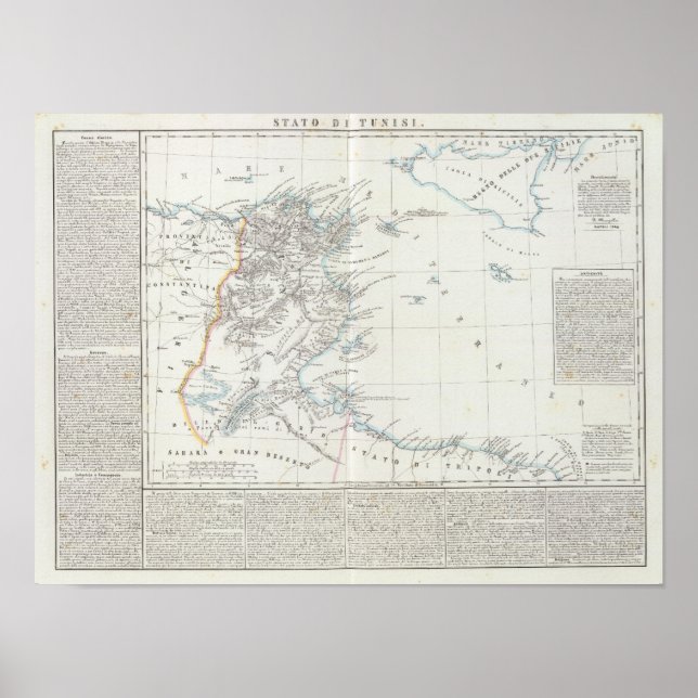 Póster Túnez y Libia (Frente)