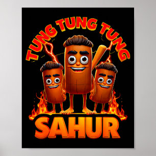 Póster Tung Tung Tung Sahur
