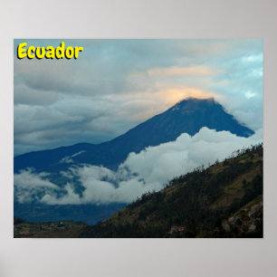 Póster Tungurahua, Ecuador