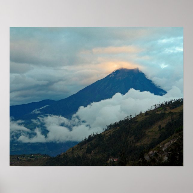Póster Tungurahua, Ecuador (Frente)