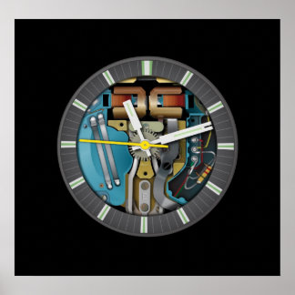 Póster Tuning Fork Technology Art Poster