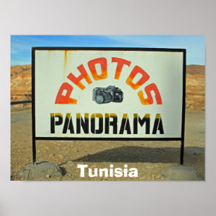 Póster Tunisia photo-stop