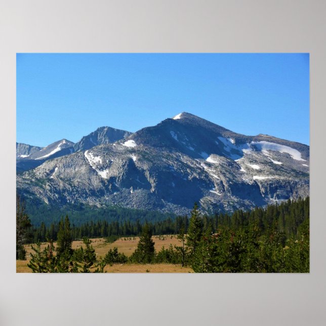Póster Tuolumne Meadows, Yosemite, CA (Frente)