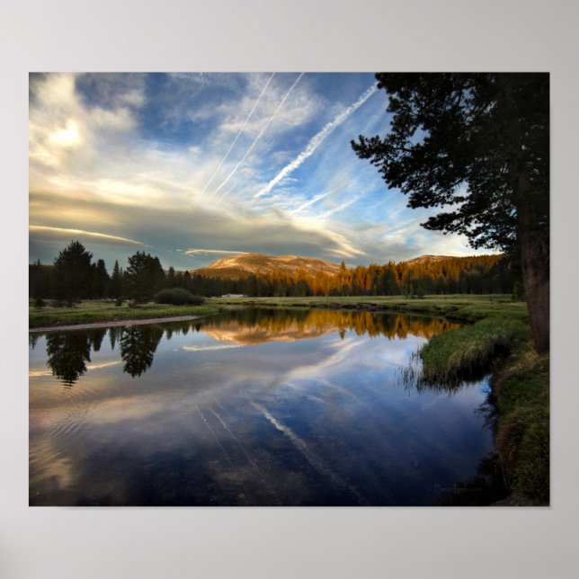 Póster Tuolumne Meadows - Yosemite - John Muir Trail (Frente)