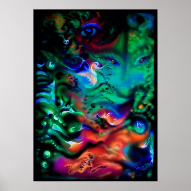 Póster Turbina De Gas (Frente)