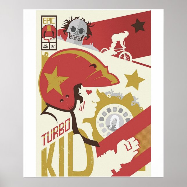Póster Turbo kid (Frente)