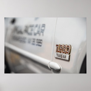 Póster Turbo Trans Am de 1989