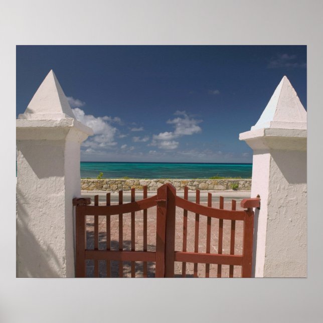 Póster Turcas y Caicos, Isla Gran Turca, Cockburn 5 (Frente)