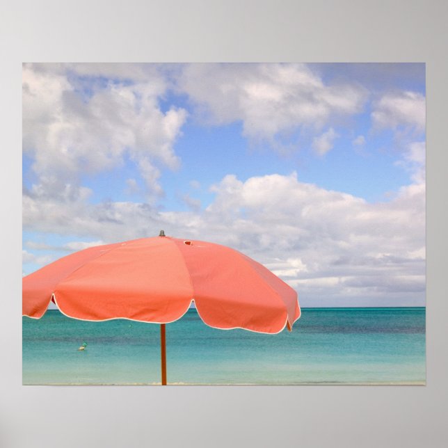 Póster Turcas y Caicos, Isla Providenciales, Gracia (Frente)