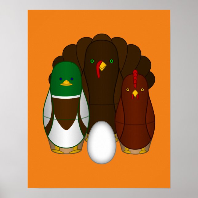 Póster Turducken (Frente)