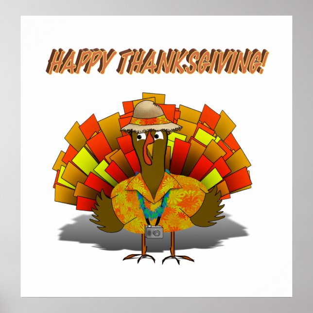 Póster Turista turco de vacaciones (Frente)