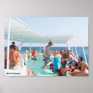 Póster Turistas del Mar Rojo