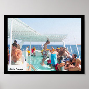 Póster Turistas del Mar Rojo