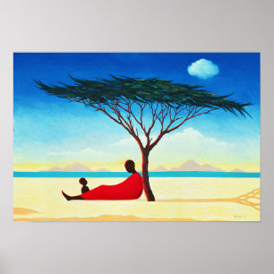 Póster Turkana por la tarde 1994