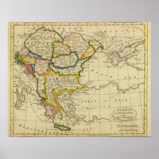 Póster Turkey, Hungary