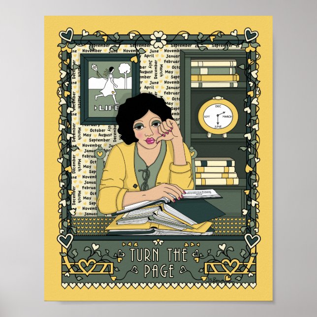 Póster Turn the Page_B_8x10 Poster (Frente)