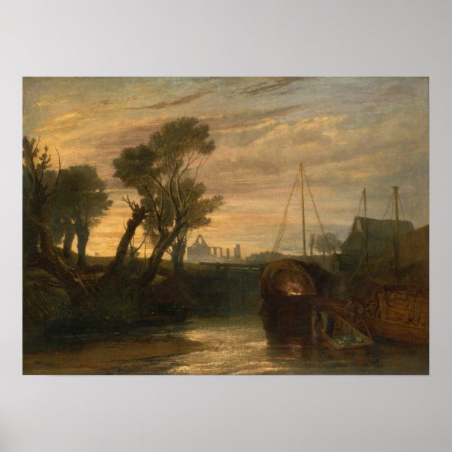 Póster Turner - Abadía de Newark (Frente)