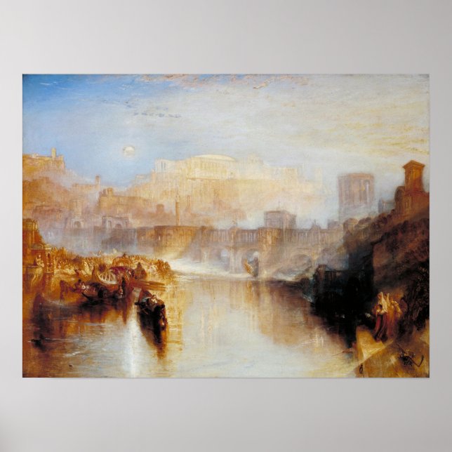 Póster Turner - Agrippina Aterrizando con cenizas (Frente)