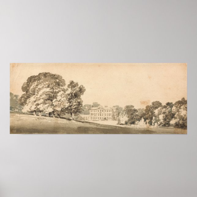 Póster Turner - Casa Georgiana De Tres Estrellas En Parqu (Frente)