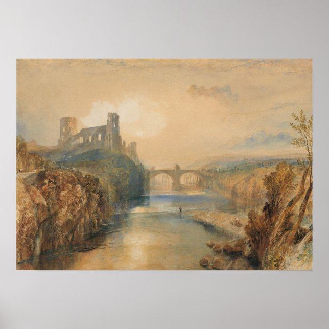 Póster Turner - Castillo de Barnard (Frente)