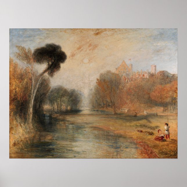 Póster Turner - Castillo Rosenau Coburgo (Frente)