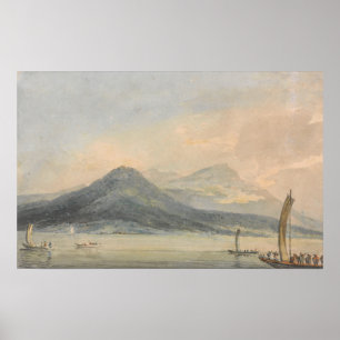 Póster Turner - De Isole Borromee Lago Maggiore