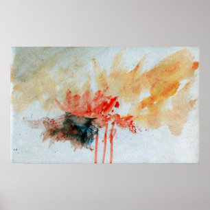 Póster Turner - Estudio, del Cuaderno de Bocetos del Cana