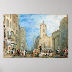 Póster Turner - High Street Edimburgo