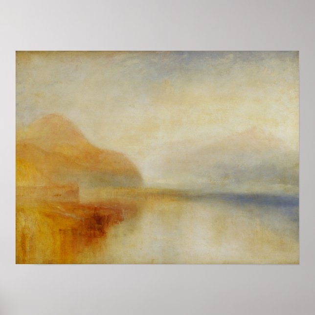 Póster Turner - Inverary Pier Loch Fyne, Buenos días (Frente)