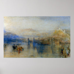 Póster Turner - Lucerna del lago