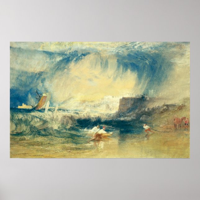 Póster Turner - Lyme Regis Dorsetshire Inglaterra (Frente)